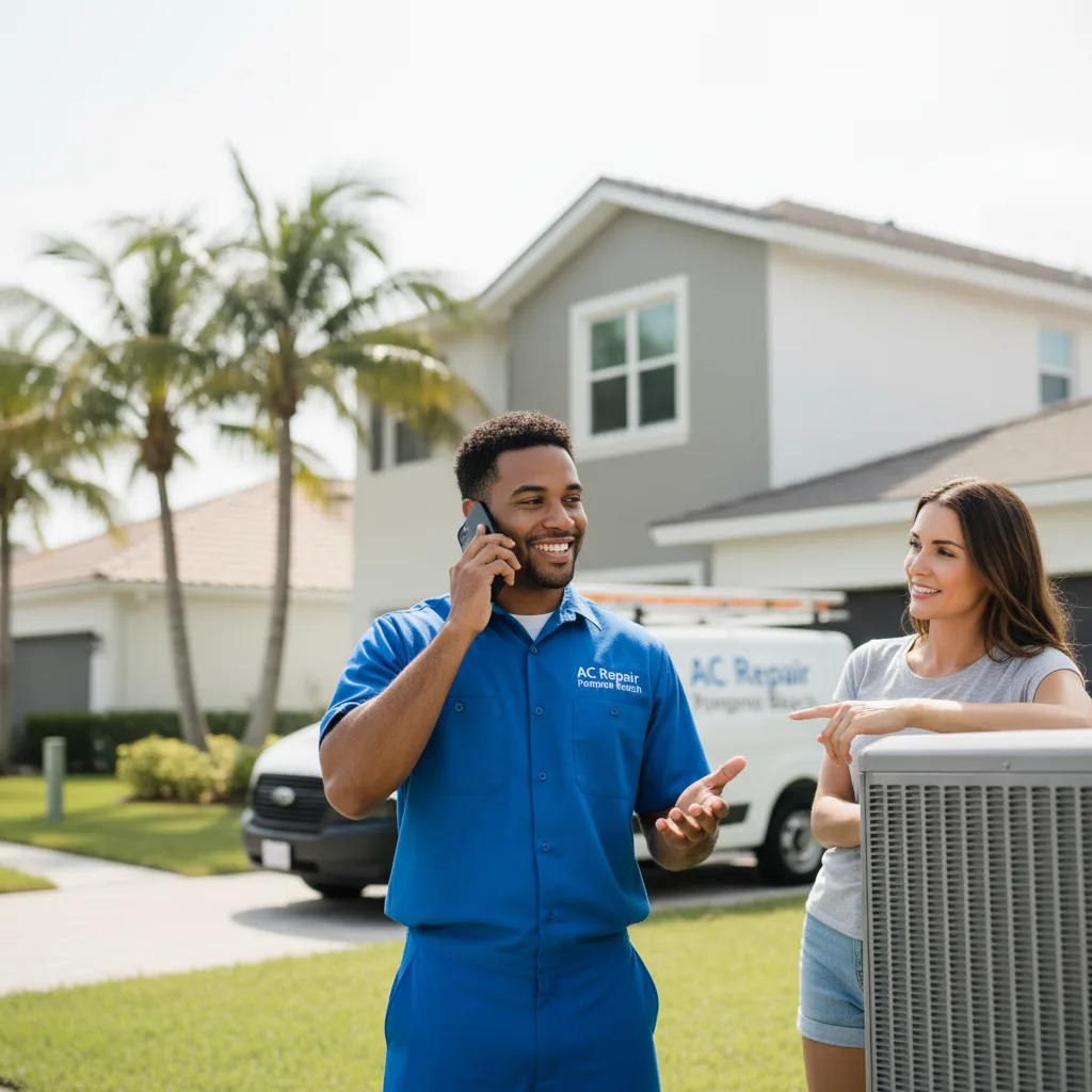 AC Repair Pompano Beach customer support in Fieldale